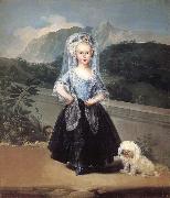 Francisco Goya Maria Teresa de Borbon y Vallabriga oil painting artist